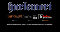 Desktop Screenshot of hurlemort.com