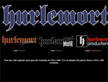Tablet Screenshot of hurlemort.com